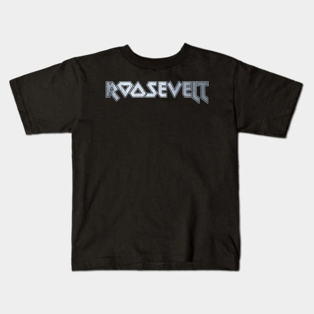 Roosevelt Kids T-Shirt by Erena Samohai